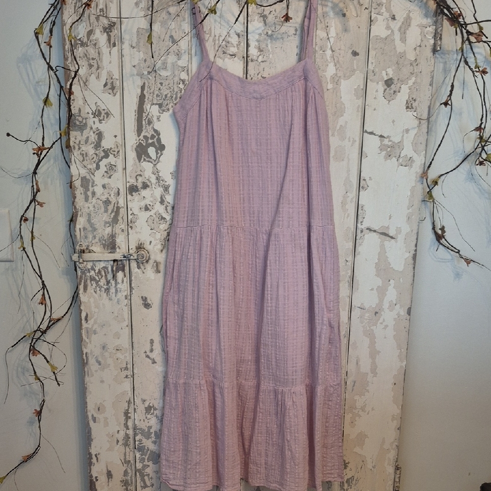 Knox Rose Lavender Textured Sundress